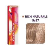 Деми-перманентна боя за коса - Wella Professionals Color Touch, 9/97, светло русо сиво виолетово, 60 мл