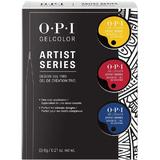 Пакет от 3 полупостоянни гела за нокти  - GelColor Artist Series Design Gel Trio1 OPI, 3x 6гр