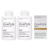 Пакет за грижа за косата Olaplex - 2 x Лечение за боядисана коса - OLAPLEX Perfector за коса No 3 100 мл; 1 x Масло за всички типове коса - Olaplex No 7 Bonding Oil, 30 мл