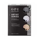 Пакет от 3 полупостоянни гела за нокти за дизайн - GelColor Artist Series Design Gel Trio3, OPI 3x 6 гр