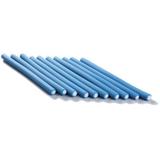 Сини гъвкави ролки 1.4 x 23 см iHair Keratin, 10 бр