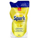  Резервна течност за миене на съдове Lemon Refill - Sano Spark Dishwashing, 500 мл