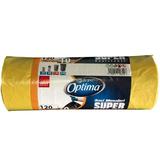 Жълти домакински чанти - Sano Optima Super, 120 л, 10 бр