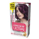 Перманентна боя за коса Loncolor Ultra Max, нюанс 6.22 интензивно лилаво