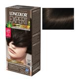  Перманентна боя за коса Loncolor Expert HempStyle, нюанс 4.0 среден кестен