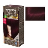 Перманентна боя за коса Loncolor Expert HempStyle, нюанс 5.56 кестен махагон