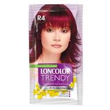  Полу-перманентна боя Loncolor Trendy Colors, нюанс R4 rosu funky, 2x 25 мл