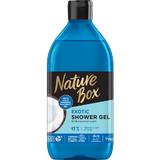 Екзотичен душ гел със студено пресовано кокосово масло - Nature Box, 385 мл