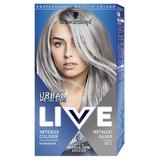 Перманентна боя за коса - Schwarzkopf Live Urban Metallics Intense Color Permanent Built-in Metallic Shine Booster, nuanta U71 Metallic Silver