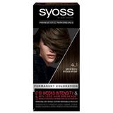  Перманентна боя за коса-Syoss Professional Performance Permanent Blond Cool and Ashy Anti-Yellow Effect Baseline, нюанс 4_1 Medium Brown