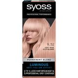 Перманентна боя за коса-Syoss Professional Performance Permanent Blond Cool and Ashy Anti-Yellow Effect Baseline, нюанс 9_52 Light Rose Gold Blond