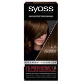 Перманентна боя за коса-Syoss Professional Performance Permanent Blond Cool and Ashy Anti-Yellow Effect Baseline, нюанс 4_8 Chocolate Brown