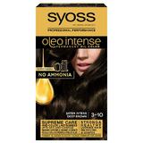  Полуперманентна боя за коса-Syoss Professional Performance Oleo Intense Permanent Oil Color, нюанс 3-10 Интензивен сатен