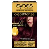 Полуперманентна боя за коса-Syoss Professional Performance Oleo Intense Permanent Oil Color, нюанс  4-23 червено Burgundy