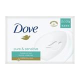  Комплект от 2 бр твърд сапун за чувствителна кожа - Dove, 2x100 гр