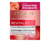  Енергизиращ дневен крем за облекчаване на бръчки - L'Oreal Paris Revitalift Energizing Red Anti-Wrinkle Dia + Extra Firming Cream, 50 мл