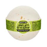  Ефервесцентна топка за вана с аромат на вар, бадемово масло и витамин Е Janos Le't Go to Banya Homemade Beauty Jar, 150 гр: