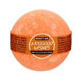  Ефервесцентна топка за вана с парфюм от сицилиански портокали, бадемово масло и витамин Е A Beauty Jar, 150 гр