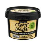 Скраб за лице със захар и кокосов прах за чувствителна кожа Creme Brulee Beauty Jar, 120 гр