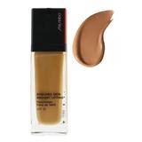  Фон дьо тен - Shiseido Synchro Skin Radiant Lifting Foundation SPF 30, нюанс 410 Sunstone, 30 мл