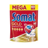 Таблетки за съдомиялна машина  Somat Gold Against Burn-it Stains, 60 бр