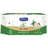 Биоразградими бебешки кърпички - Septona Eco Life 100% памук, 60 бр
