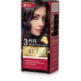 Перманентна крем боя- Aroma Color 3-Plex Permanent Hair Color Cream, нюанс 26 Dark Brown, 90 мл