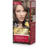 Перманентна крем боя- Aroma Color 3-Plex Permanent Hair Color Cream, нюанс 33 Ash Blond, 90 мл