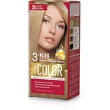 Перманентна крем боя- Aroma Color 3-Plex Permanent Hair Color Cream, нюанс 35 Light Blond, 90 мл