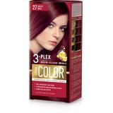 Перманентна крем боя- Aroma Color 3-Plex Permanent Hair Color Cream, нюанс 27 Deep Red, 90 мл
