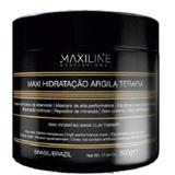   Хидратираща маска с глина - Maxiline Profissional Maxi Hydrating Mask Clay Therapy, 500 гр