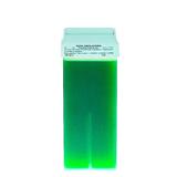 Патрон восък за епилация за еднократна употреба Зелен - Prima Liposoluble Classic Wax Green With Applicator 100 гр