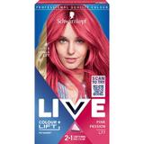 Перманентна боя за коса - Schwarzkopf Live Color + Permanent Lift, нюанс L77 Pink Passion