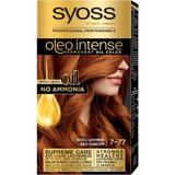 Полуперманентна боя за коса - Syoss Professional Performance Intense Oil Permanent Oil Color, нюанс 7-77 Ginger Red