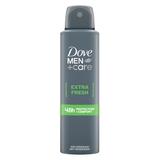 Дезодорант в спрей за мъже - Dove Men Care Extra Fresh 48h, 150 мл