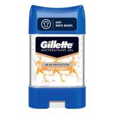 Дезодорант гел стик против изпотяване - Gillette Clear Sport Triumph Anti-White Marks, 70 мл
