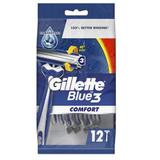 Самобръсначка с 3 остриета - Gillette Blue 3 Comfort, 12 бр