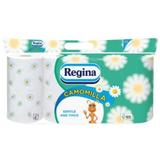 Тоалетна хартия с мирис на лайка 3 слоя - Regina лайка, 8 ролки