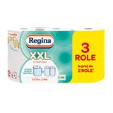  Кухненска кърпа 2 слоя - Regina XXL Кухненска ролка Extra Long, 2 ролки + 1