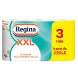  Кухненска кърпа 2 слоя - Regina XXL Кухненска ролка Extra Long, 2 ролки + 1