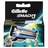 Резервни части за самобръсначка Gillette Mach 3 - Gillette Mach 3, 2 бр