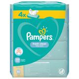 Мокри бебешки салфетки - Pampers Fresh Clean, 4x 80 бр