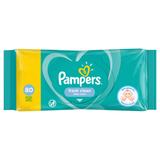  Мокри бебешки салфетки - Pampers Fresh Clean, 80 бр