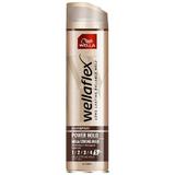 Лак за коса с мега силна фиксация - Wella Wellaflex Hairspray Power Mega Strong Hold, 250 мл
