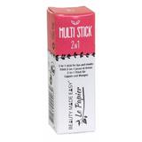  2 в 1 Vegan Stick за устни и бузи Multi Stick Beauty Made Easy, нюанс 03 Pink, 6 гр