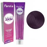 Перманентна крем-боя - Fanola Color Zoom 10 минути, нюанс 5.2 Light Chestnut Violet, 100 мл