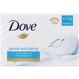  Комплект от 4 брояТвърд ексфолиращ сапун - Dove Gentle Exfoliating, 4x 100 бр