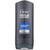  Хидратиращ душ гел за мъже - Dove Men + Care Hydration Balance Body and Face Wash, 250 мл