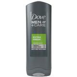 Много ободряващ душ гел за мъже - Dove Men + Care Extra Fresh Body and Face Wash, 250 мл