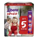  Бебешки пелени- Libero Up & Go, размер 5 (10-14 кг), 22 бр
